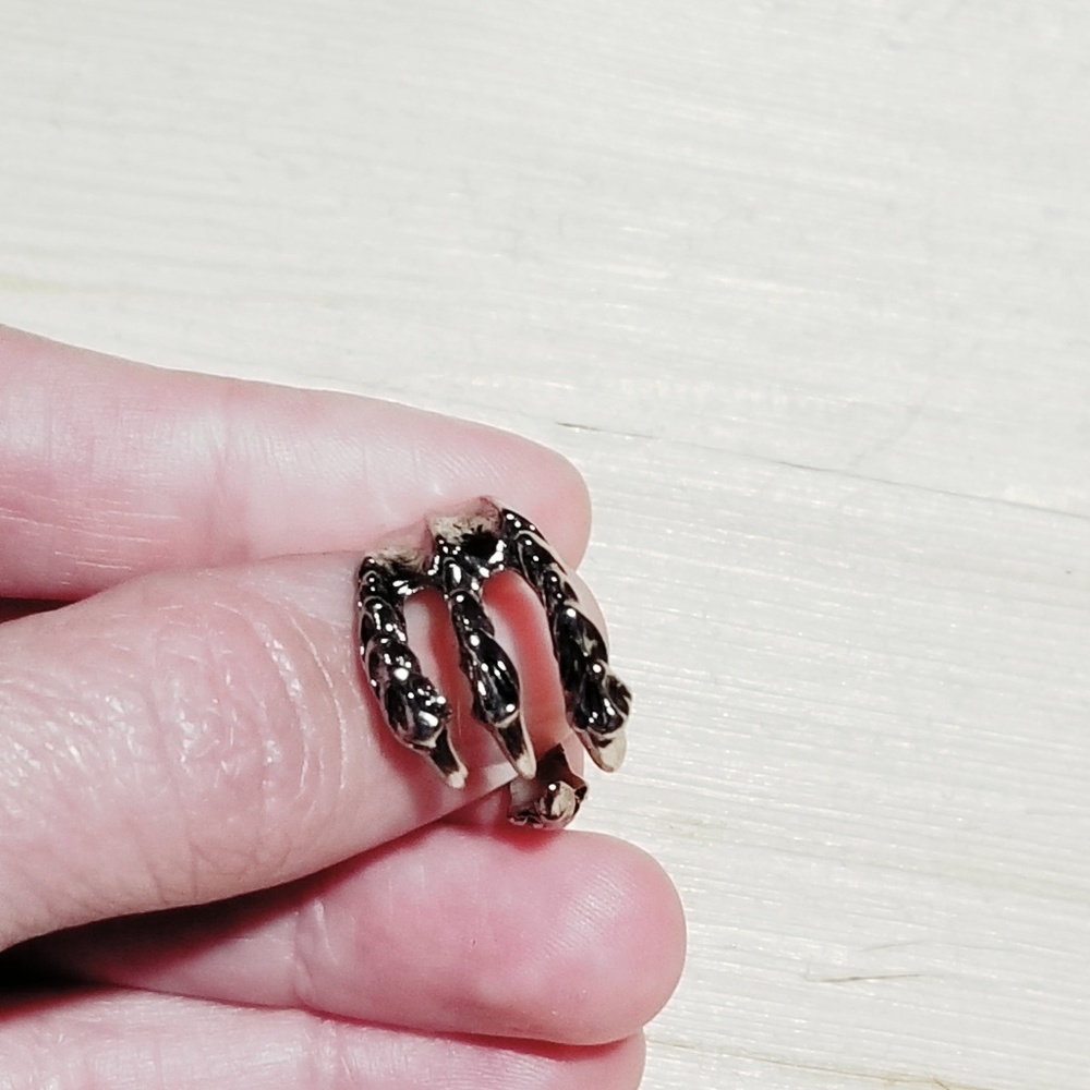 925 Sterling Silver Ring Dragon Claw STATEMENT - Picture 7 of 8
